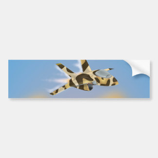 Desert Jet Fighter Bumper Sticker