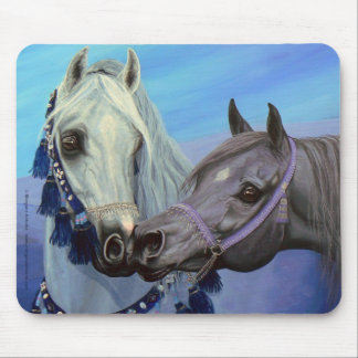 Desert Jewels Arabian horses mousepad