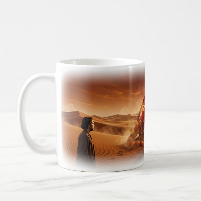 Desert Karma Chameleon Mirage Journey Mug (Left)
