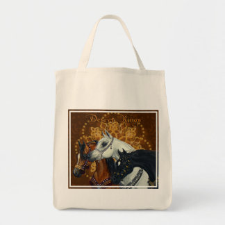 Desert Kings Arabian horses tote bag