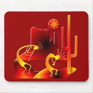 Desert Kokopelli Mouse Mat