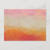 Desert Lands Abstract Landscape Painting