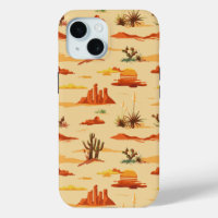 Desert Landscape Arizona Pattern