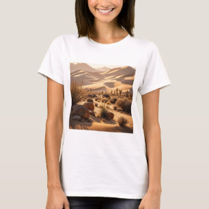 Desert landscape at sunset T-Shirt