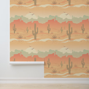 Desert Landscape Design  Wallpaper
