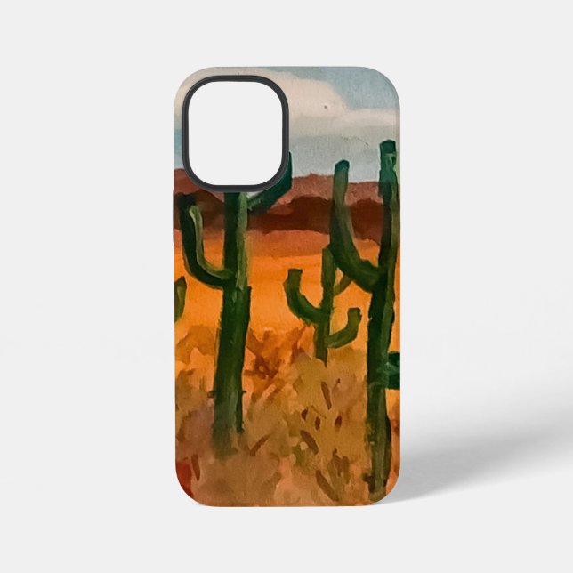 Desert Landscape iPhone Case (Back)