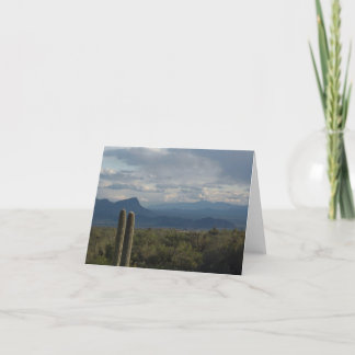 Desert Landscape Notecard