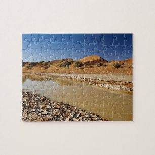 desert Landscape of Namib at Sossusvlei filled Jigsaw Puzzle