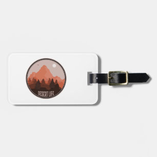 Desert Life Luggage Tag