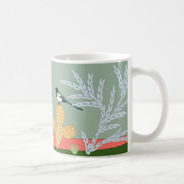Desert Life: magpies mug art
