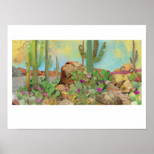Desert Life Poster
