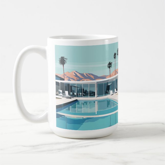 DESERT LIVING #4 COFFEE MUG (Left)