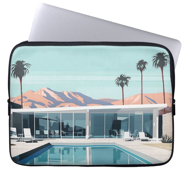 DESERT LIVING #4 LAPTOP SLEEVE (Front)