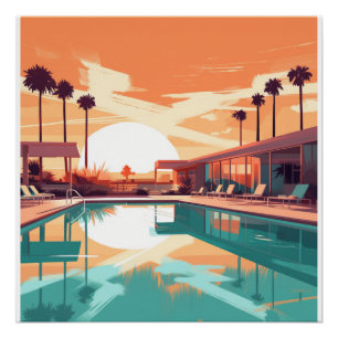 DESERT LIVING #6 POSTER