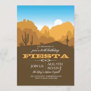 Desert Locale Invitation