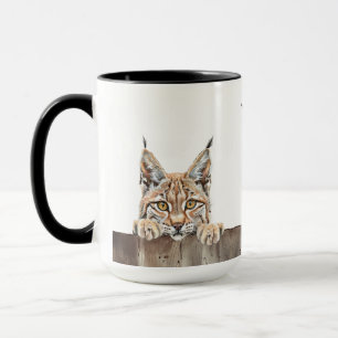 Desert Lynx Cat Mug