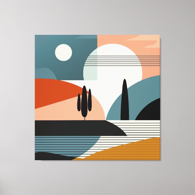 Desert Mirage Canvas Print (Front)