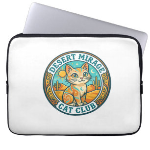 Desert Mirage Cat Cat Mum Gift Idea - Desert Mirag Laptop Sleeve