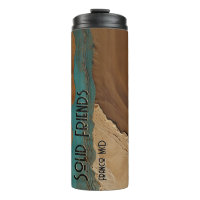 Desert Mirage Dune Oasis Earthy Bronze Text