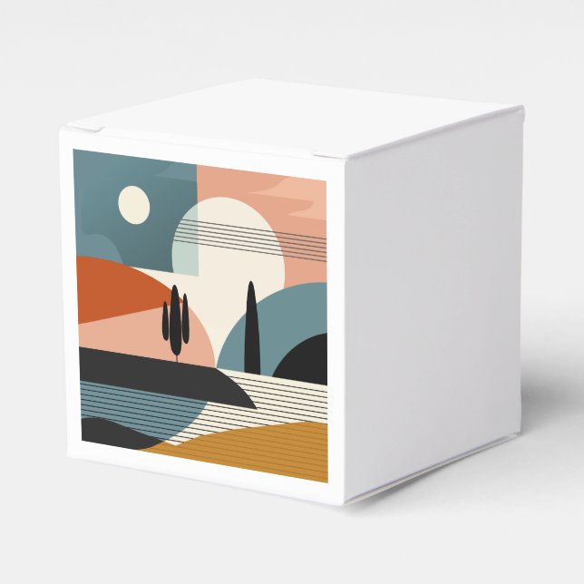 Desert Mirage Favour Box (Front Side)