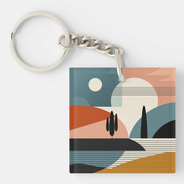 Desert Mirage Key Ring (Front)