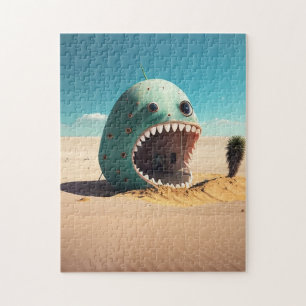 Desert monster house jigsaw puzzle