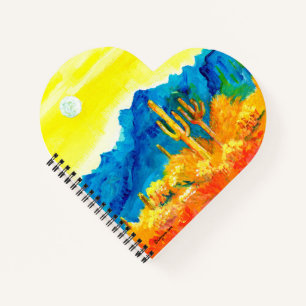 Desert Moonrise Notebook