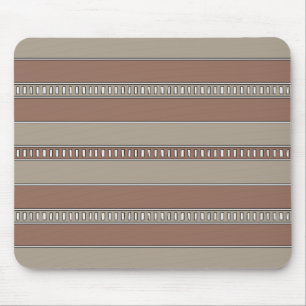 Desert Mosaic Stripes Mouse Mat