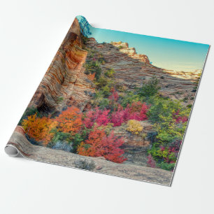 Desert Mountain Fall Colours  Wrapping Paper