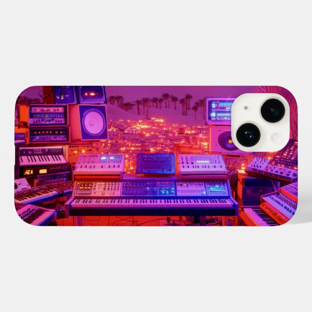 Desert Music Studio Case-Mate iPhone Case (Back (Horizontal))