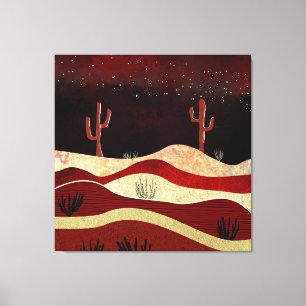 Desert Night Canvas Print