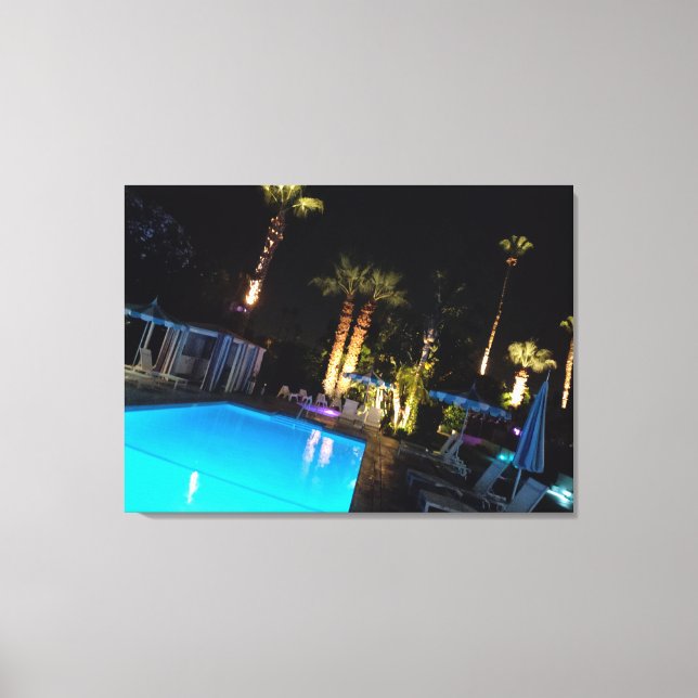 DESERT NIGHT COOL CANVAS PRINT (Front)
