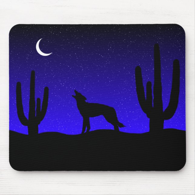 Desert Night Mouse Mat (Front)