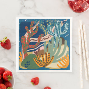 Desert Nights Paper Napkin