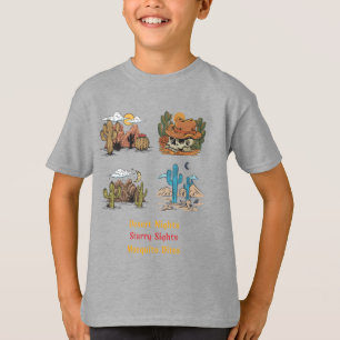 Desert Nights Starry Sights Mosquito Bites Desert T-Shirt