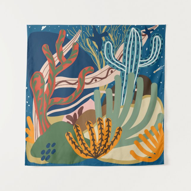 Desert Nights Tapestry (Front)