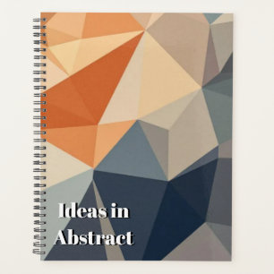 Desert Palette Geometry Low Poly Terracotta Art Planner
