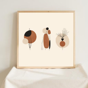 Desert Palm Rhythm Poster