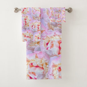 Desert Perfume Jam Peonies Bath Towel Set