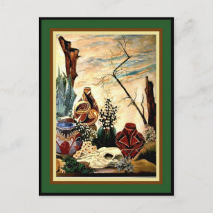 Desert Pottery - Fine Art Postcard