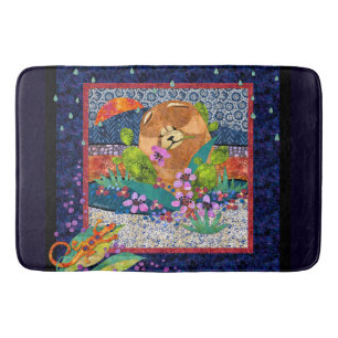 DESERT RAIN SHOWER Chow crate or bath mat