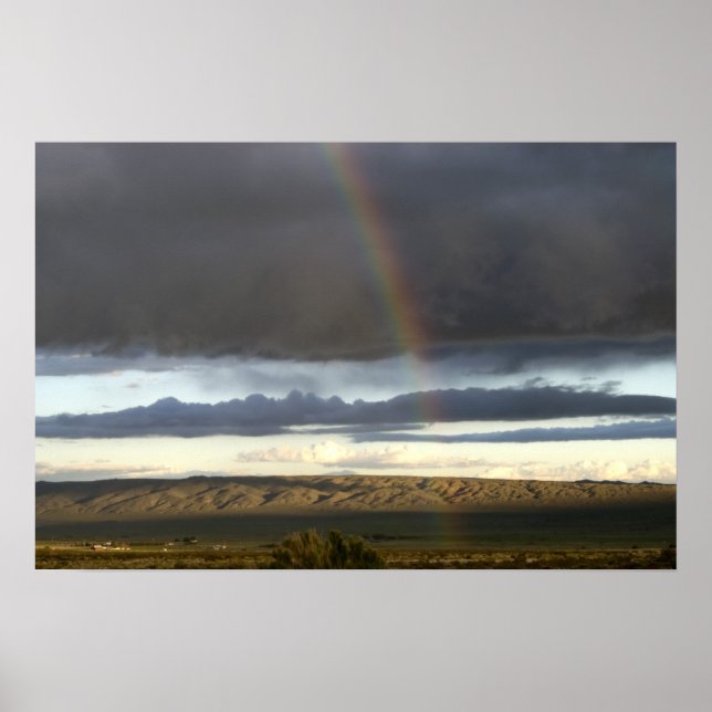 Desert Rainbow Poster (Front)