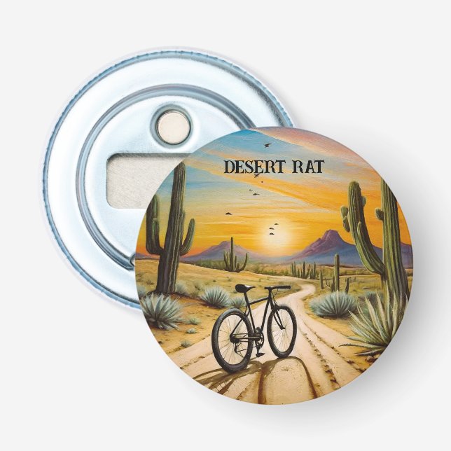 Desert Rat, customisable Bottle Opener (Front)