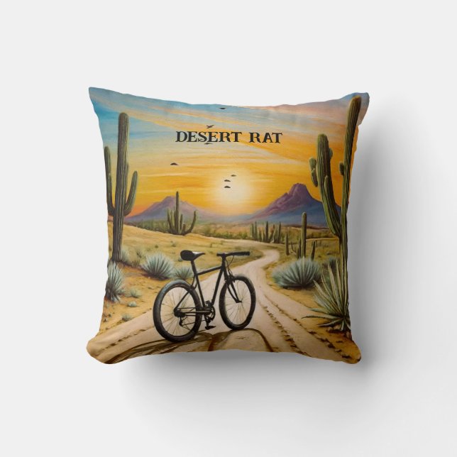Desert Rat, customisable Cushion (Front)