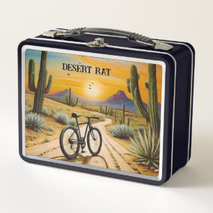 Desert Rat, customisable Metal Lunch Box