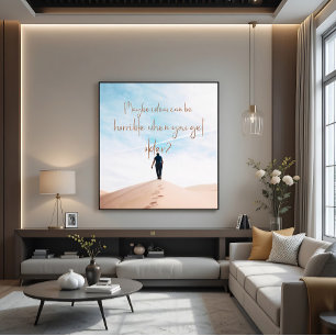 Desert Reflections Poster