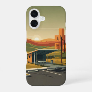 Desert Rest Stop iPhone 16 Case
