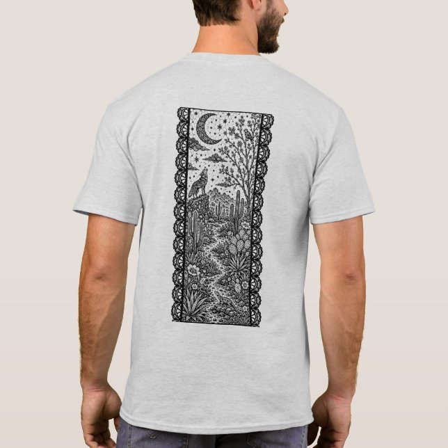 Desert Ribbon T-Shirt (Back)