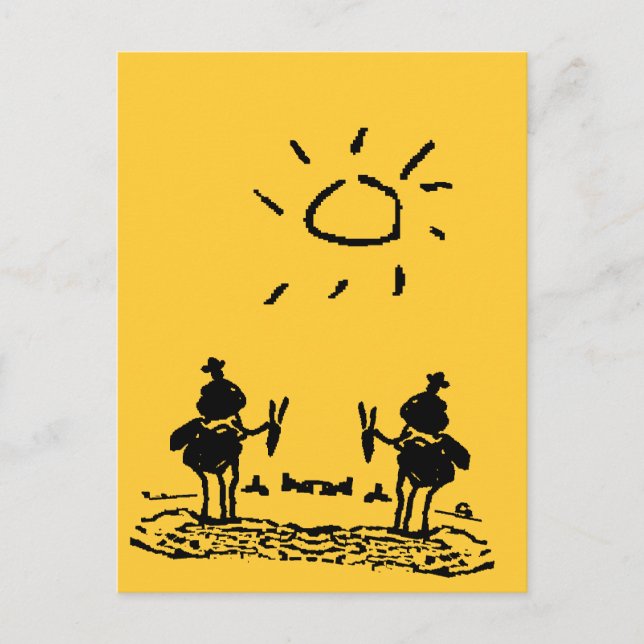 Desert Riders Postcard (Front)