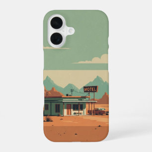 Desert Road Motel iPhone 16 Case